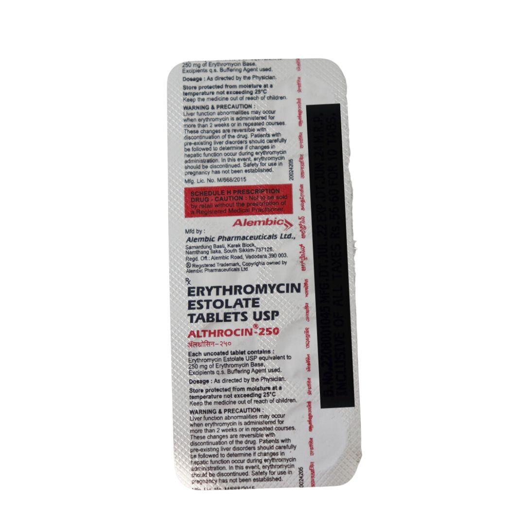 Althrocin Tablets 10's