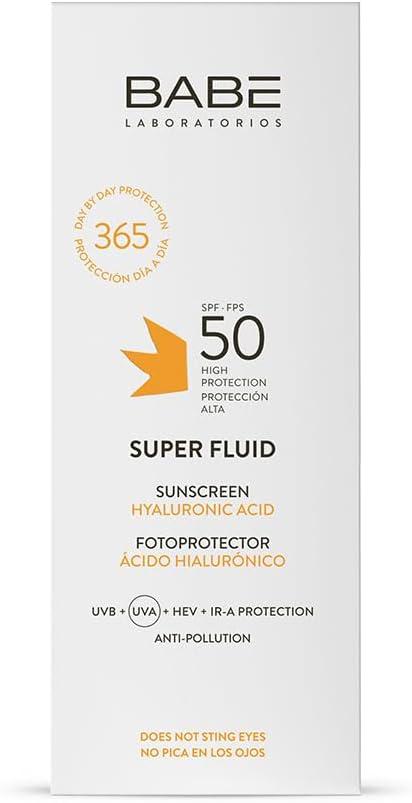 Babe Super Fluid 50spf Sunscreen