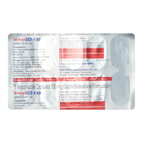 Itrasys SB 130 Capsules