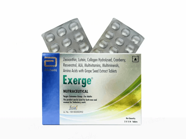 Exerge Nutraceutical Tablet