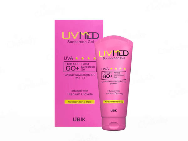 Uvmed Tinted Sunscreen Gel SPF 60+ PA++++