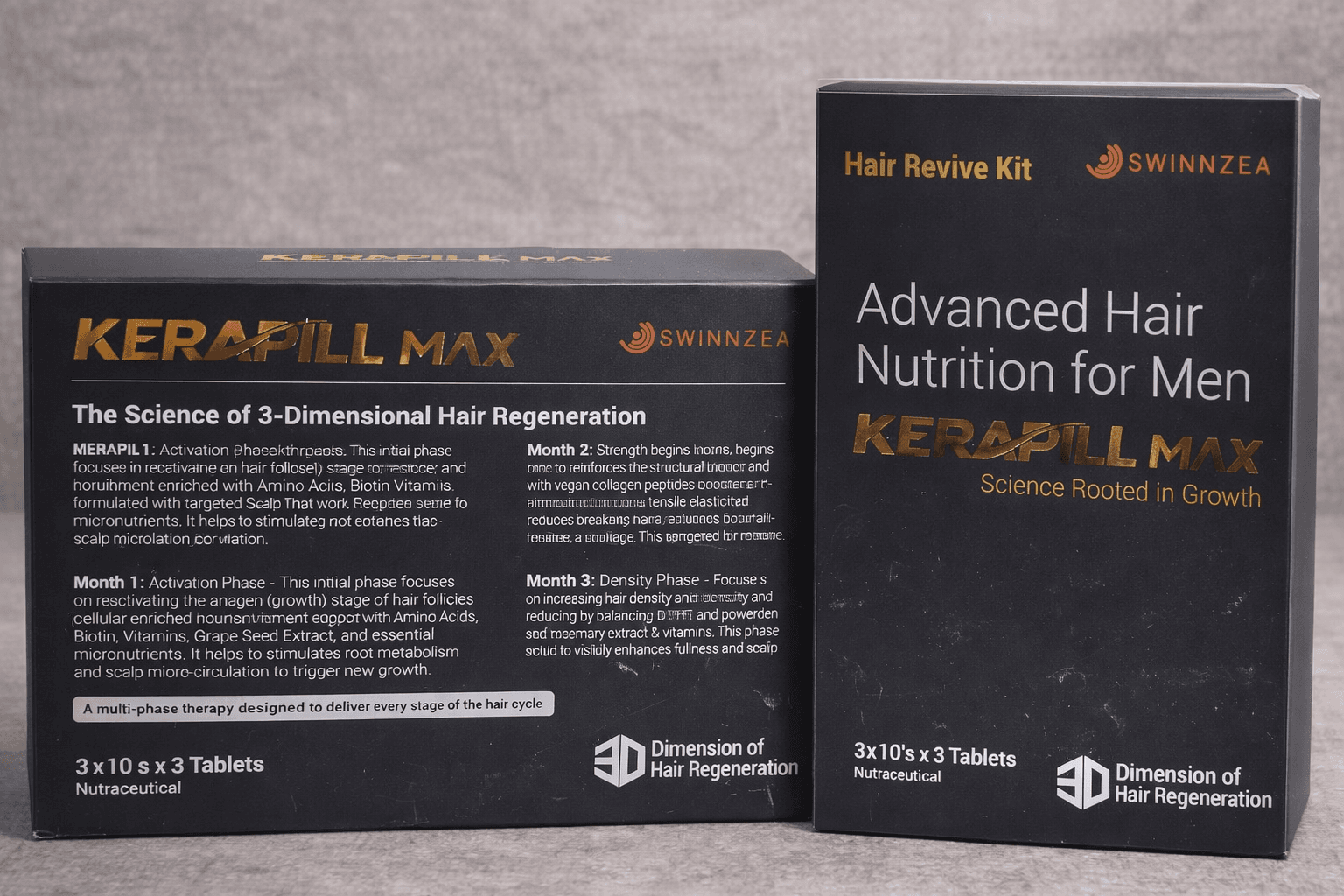 Kerapill MAX Hair Revive Kit For Men