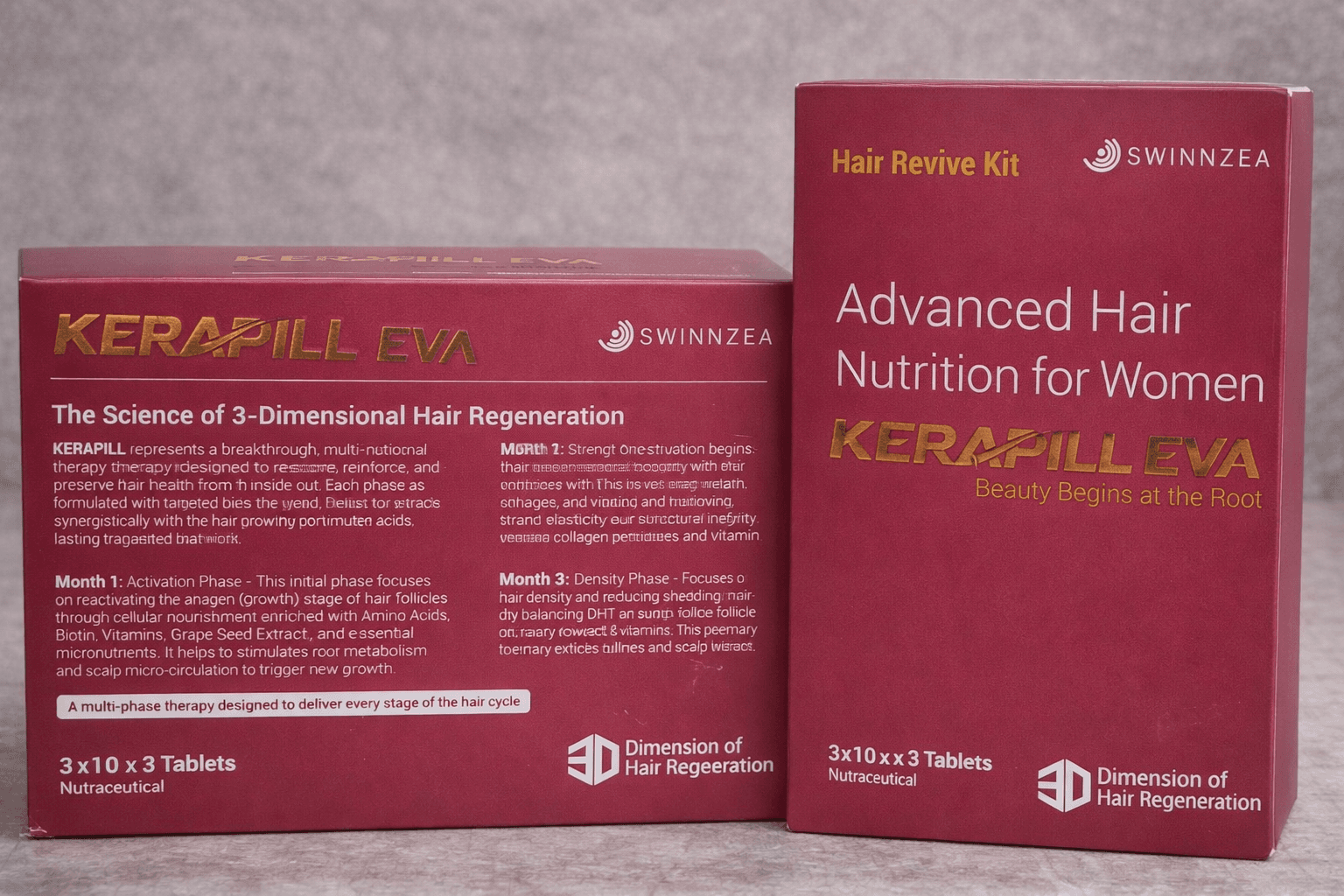 Kerapill EVA Hair Revive Kit For Women